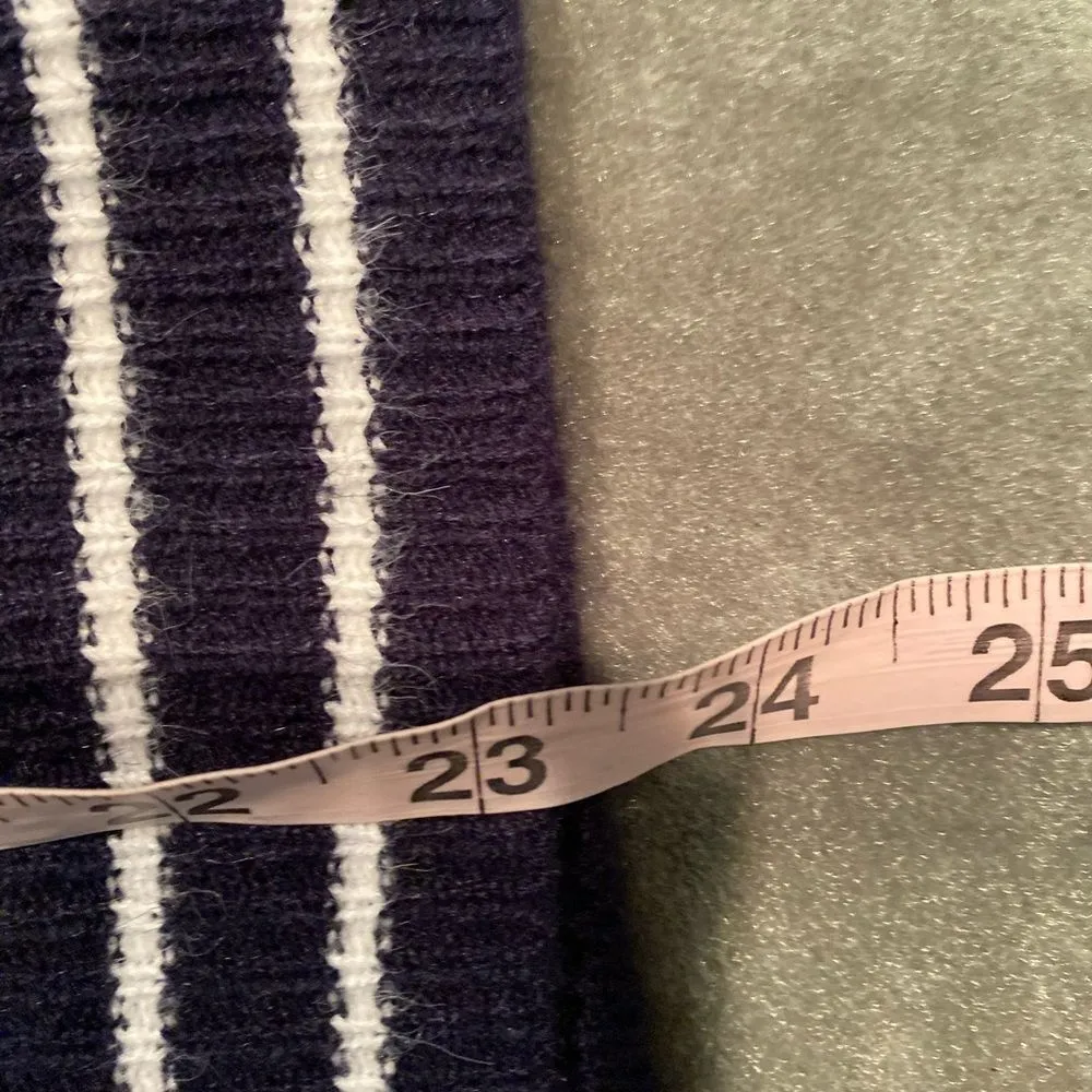 #136 BOUTIQUE Navy Bear Vest Blue Size L - Image 10