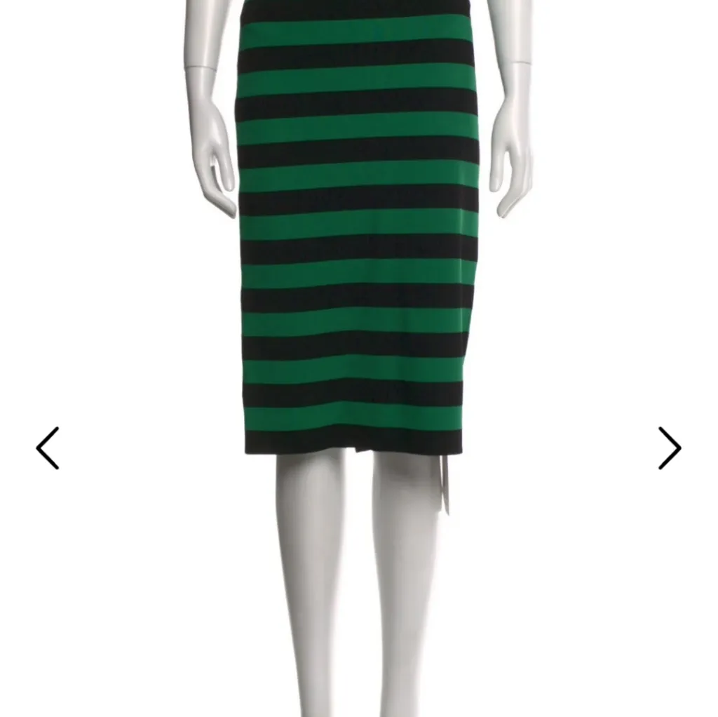 Veronica Beard Striped Knee-Length Skirt Size L - Image 7