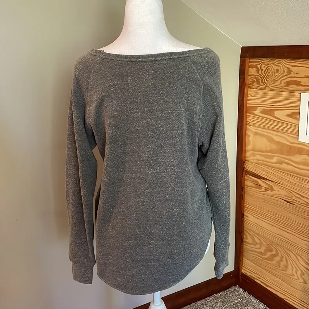 Sportiqe Grey Grand Ole Opry Nashville Long Sleeve Sweatshirt Small Gray - Image 3