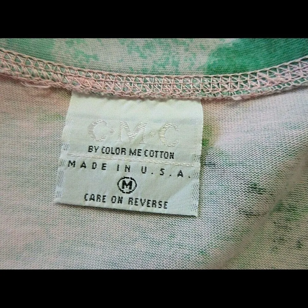 CMC by Color Me Cotton knit top/jacket Medium Green - Image 5