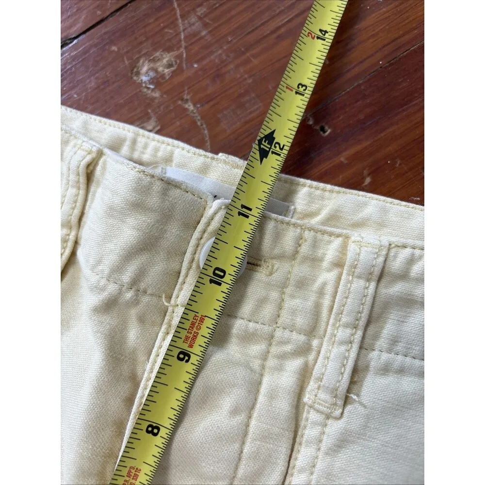 Madewell Griff High Waist Tapered Fatigue Pants Size 27 Yellow Carpenter Chinos - Image 4