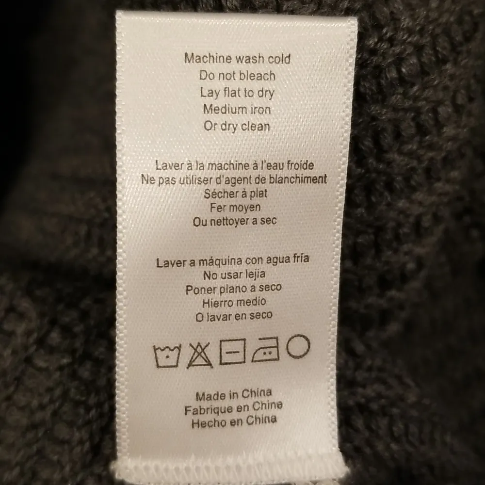 💕LUNYA💕 Cozy Cotton Silk Reversible Pullover Restful Grey Heather Large NWOT Gray - Image 14