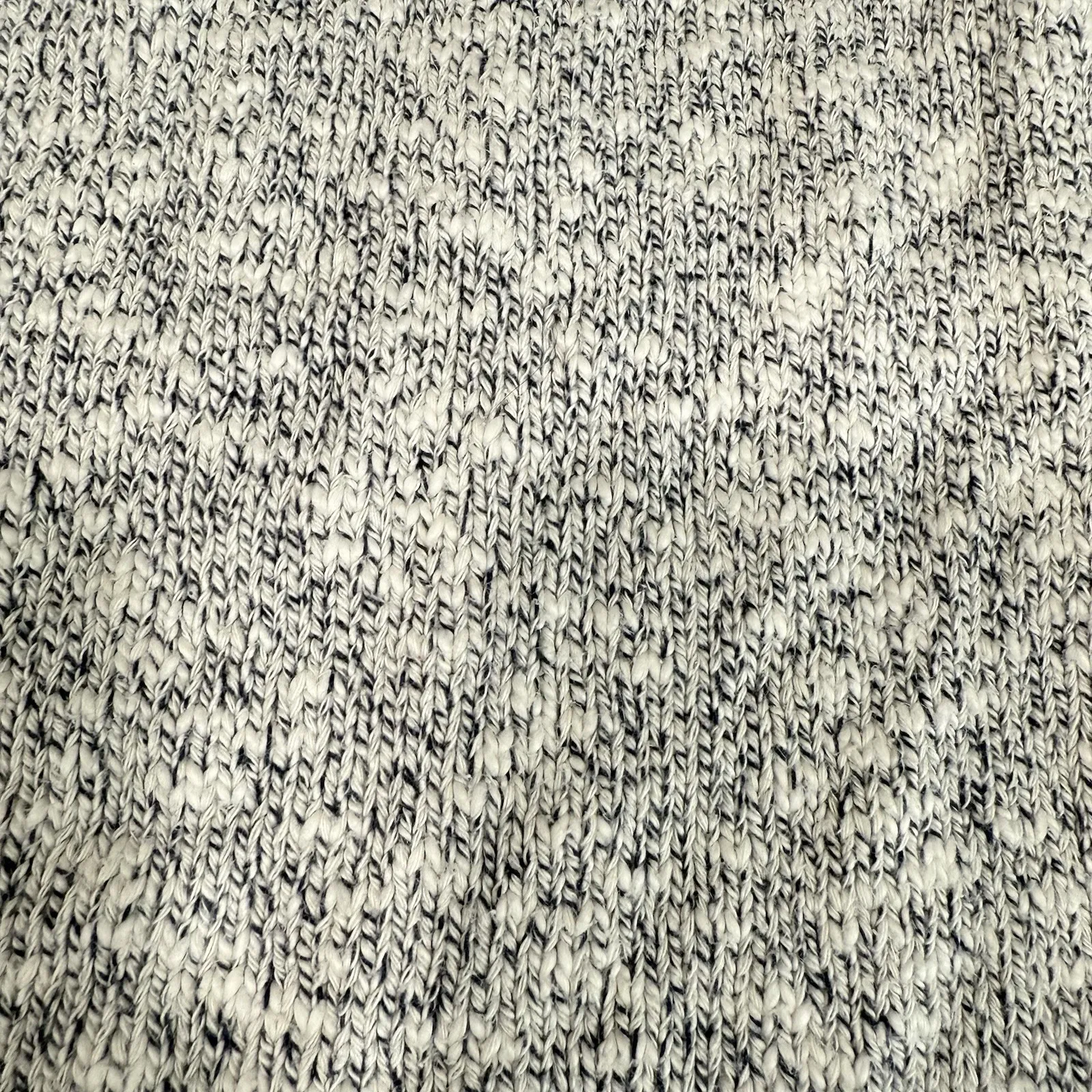 LL Bean Gray Cotton Ragg Funnelneck Pullover Sweater MEDIUM PETITE Size undefined - Image 5