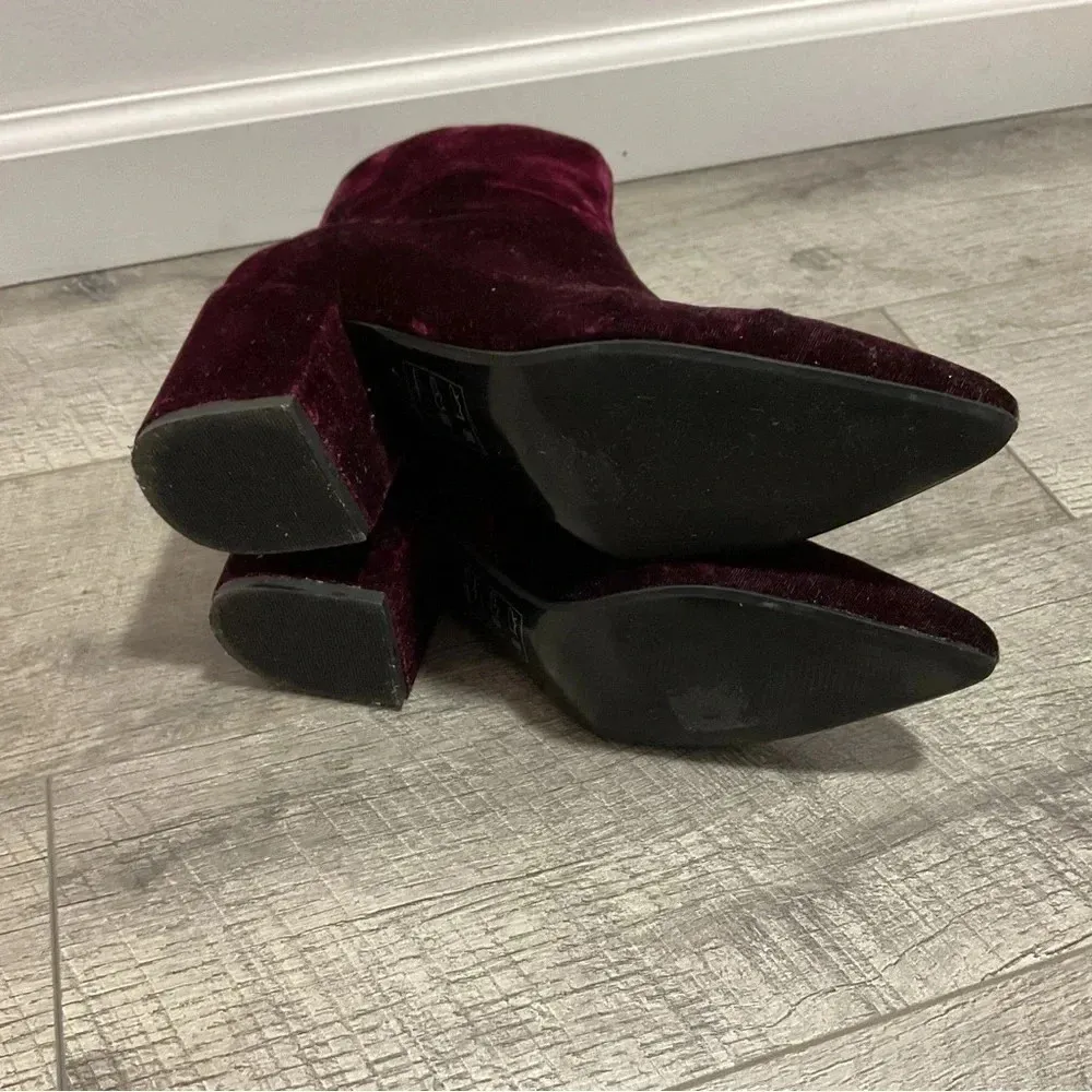 ASOS Velvet‎ Ankle Boots - Image 6