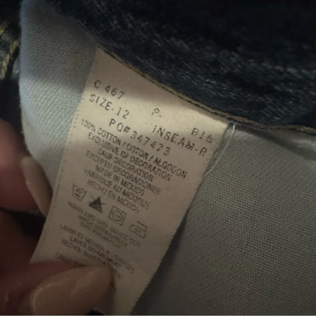 Tommy Hilfiger Jeans Womens 12 Classic Fit Straight Leg High Rise VTG Denim - Image 4