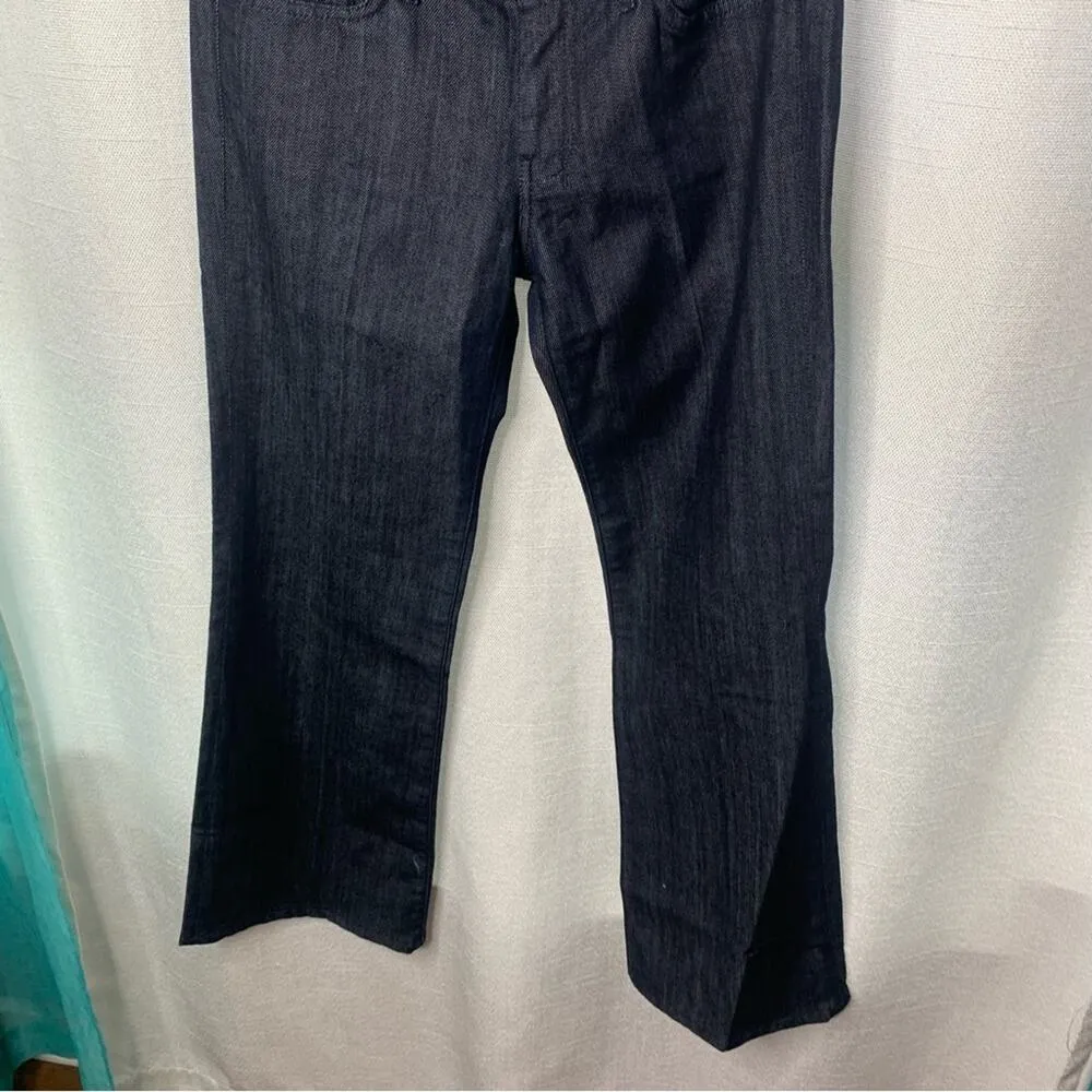 7 for all mankind embellished dojo boot cut equestrian jeans‎ size 30 western - Image 5