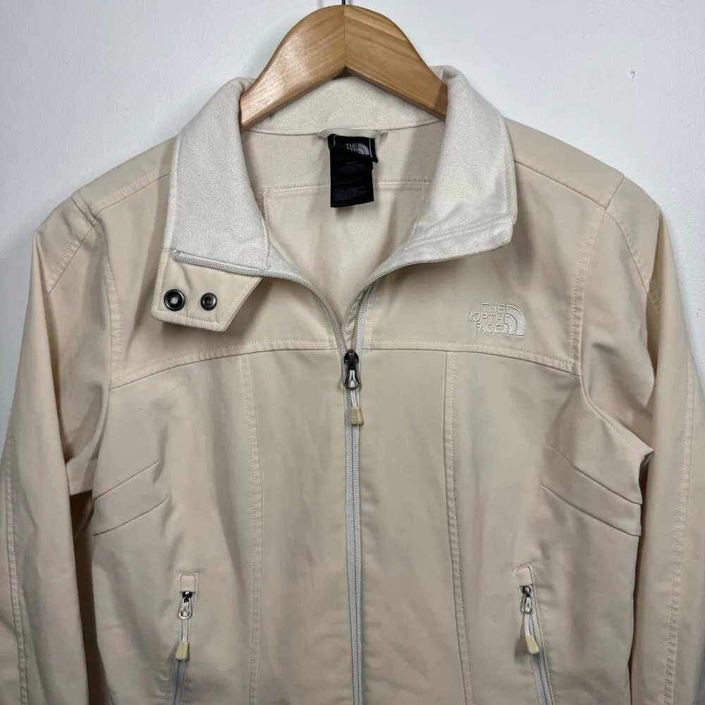 The North Face Omni Jacket Women M Moonlight Ivory Cream AQBL128-L Spring Active - Image 3