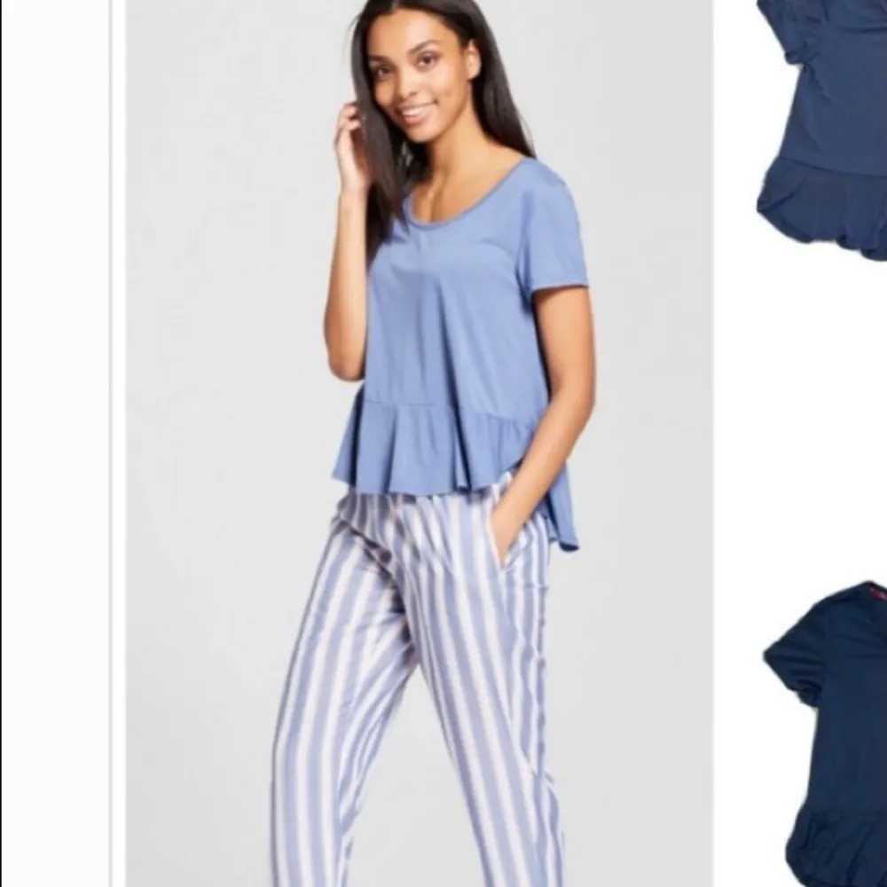 Gilligan & O’Malley pajama top Blue Size M - Image 5