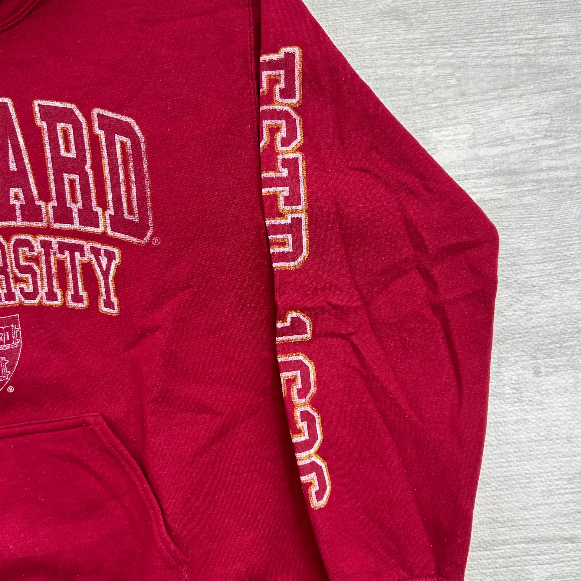 Vintage Harvard University College Hoodie - Image 4