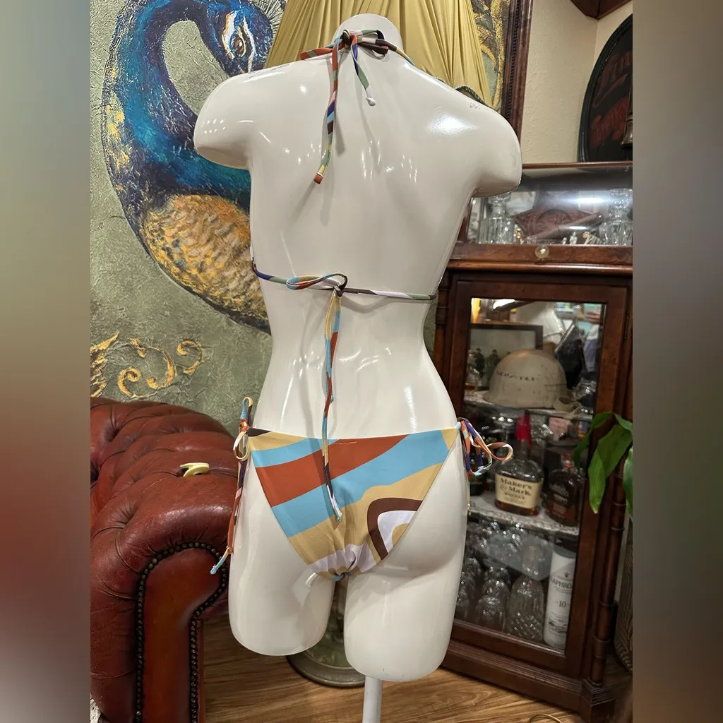 NWT SHEIN 3pcs Sexy Print European & American Style Women Bikini Swimwear Set - Image 11