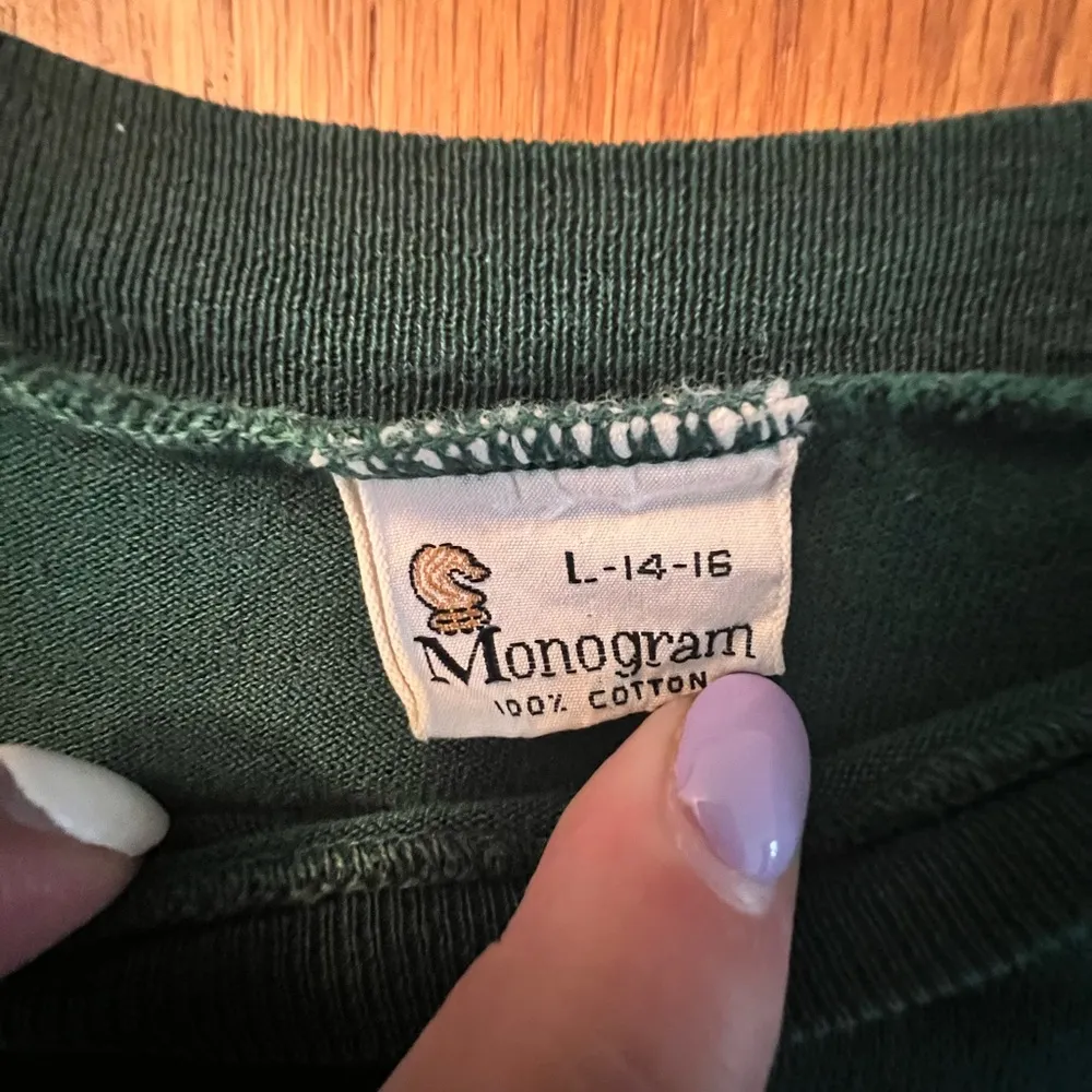 Vintage Women’s Large Green Bay Packers 15 Bart Starr 3/4 Sleeve T - Image 8