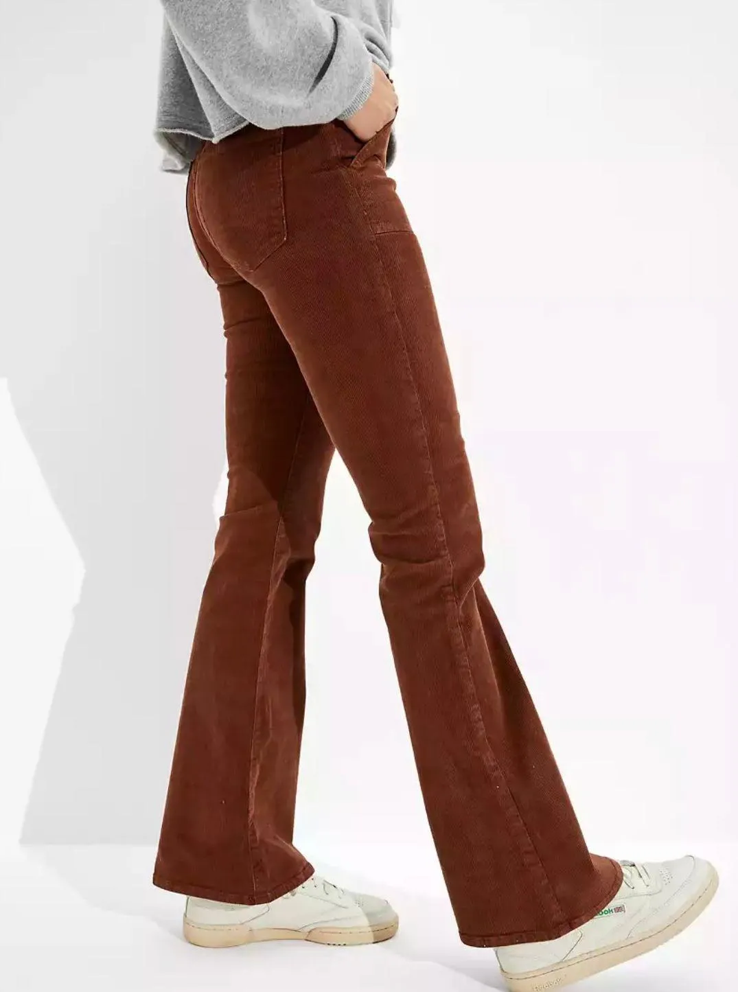 American Eagle Corduroy Flare Pants - Image 2