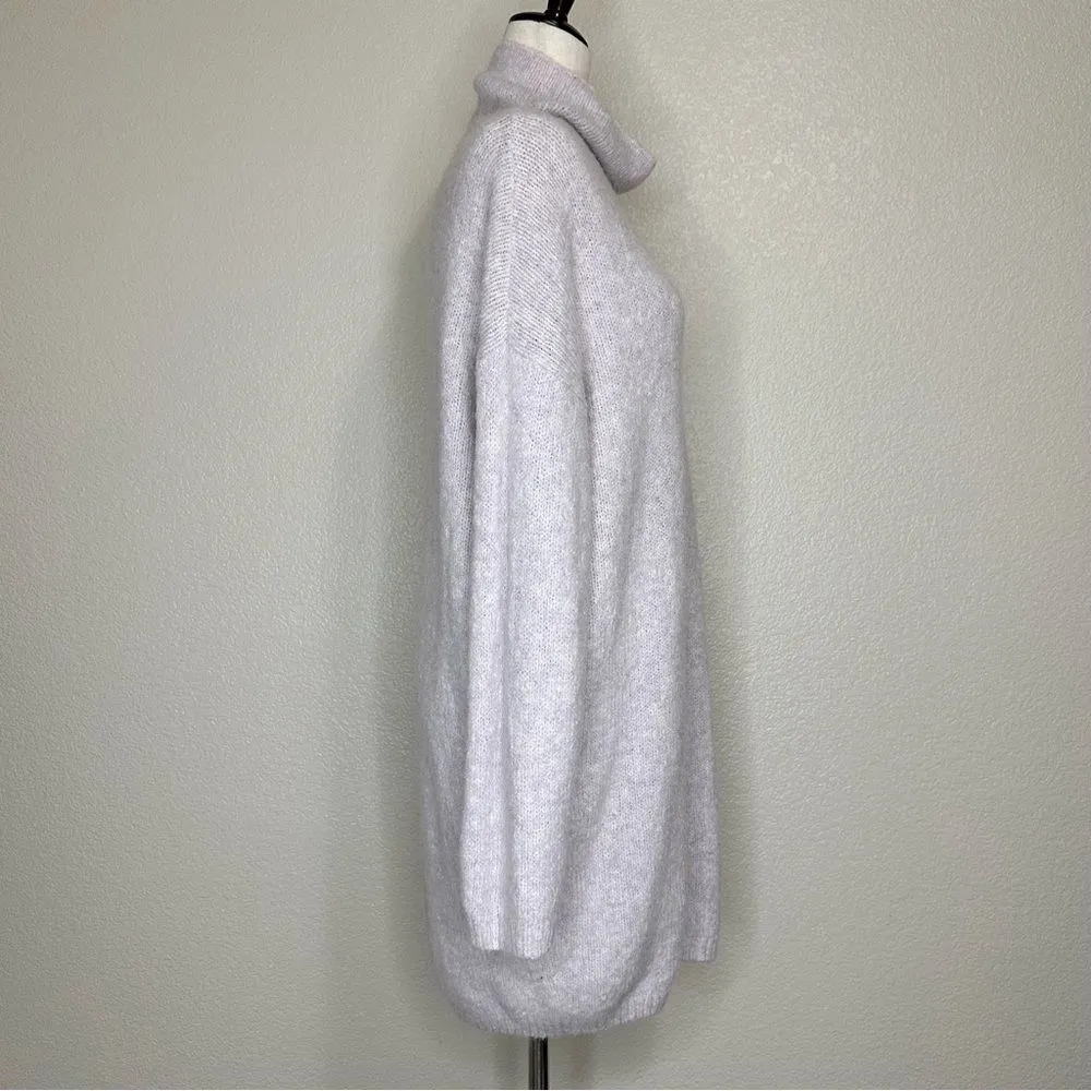 Aerie  Alpaca Wool Blend Mock Neck Oversized Fuzzy Soft Sweater - Image 6