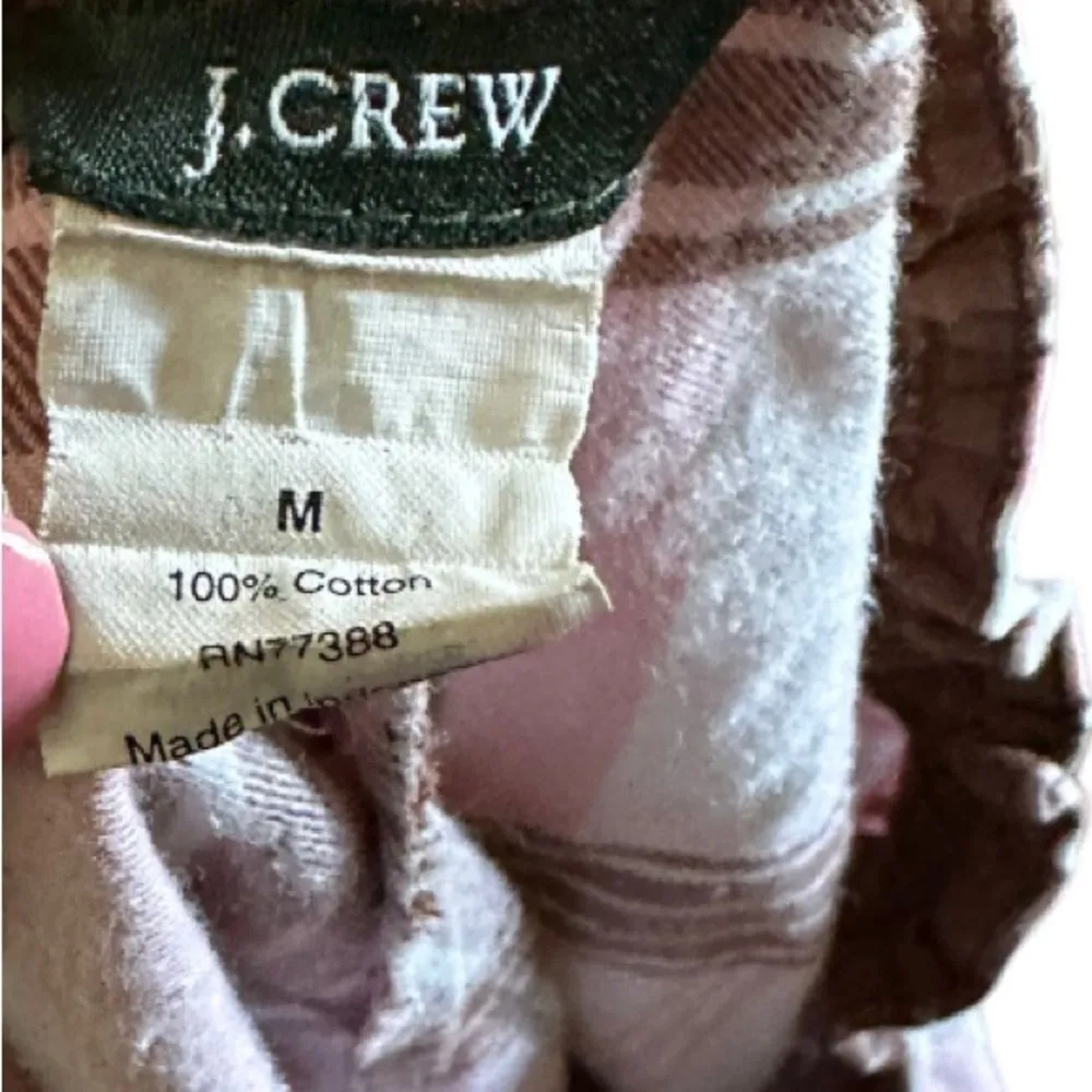 J Crew‎ Cotton Pajama Pants - Image 5