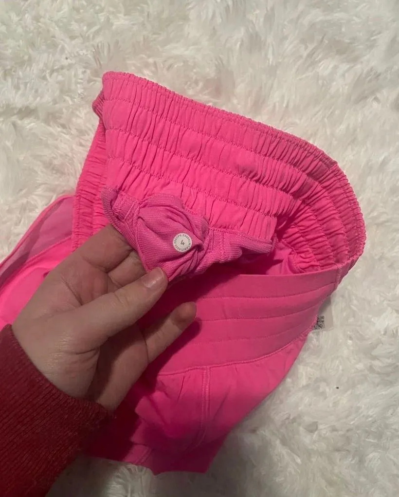 Lululemon Dark prism pink shorts - Image 3