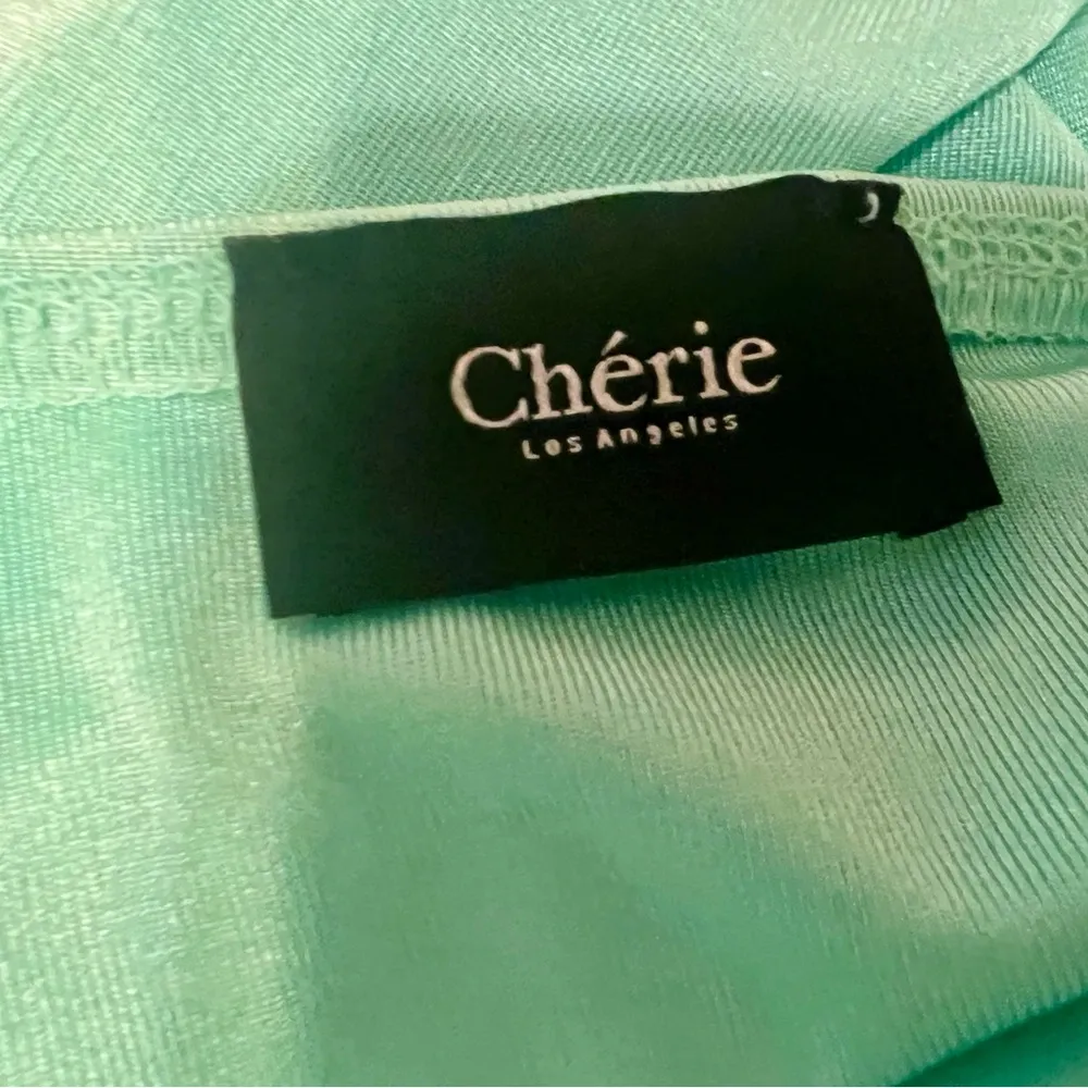 NWOT Mint Green Tulip Knit mini dress Small - Image 5