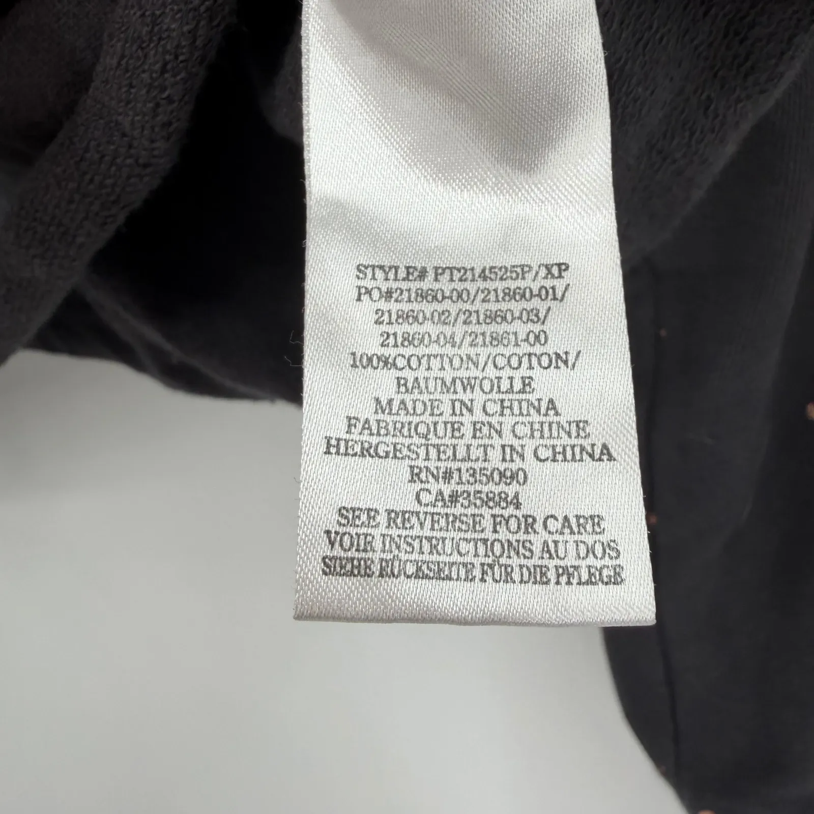 Peloton Black Sparkle Cropped Sweatshirt Long Sleeve Crew Neck Womens Medium - Image 4