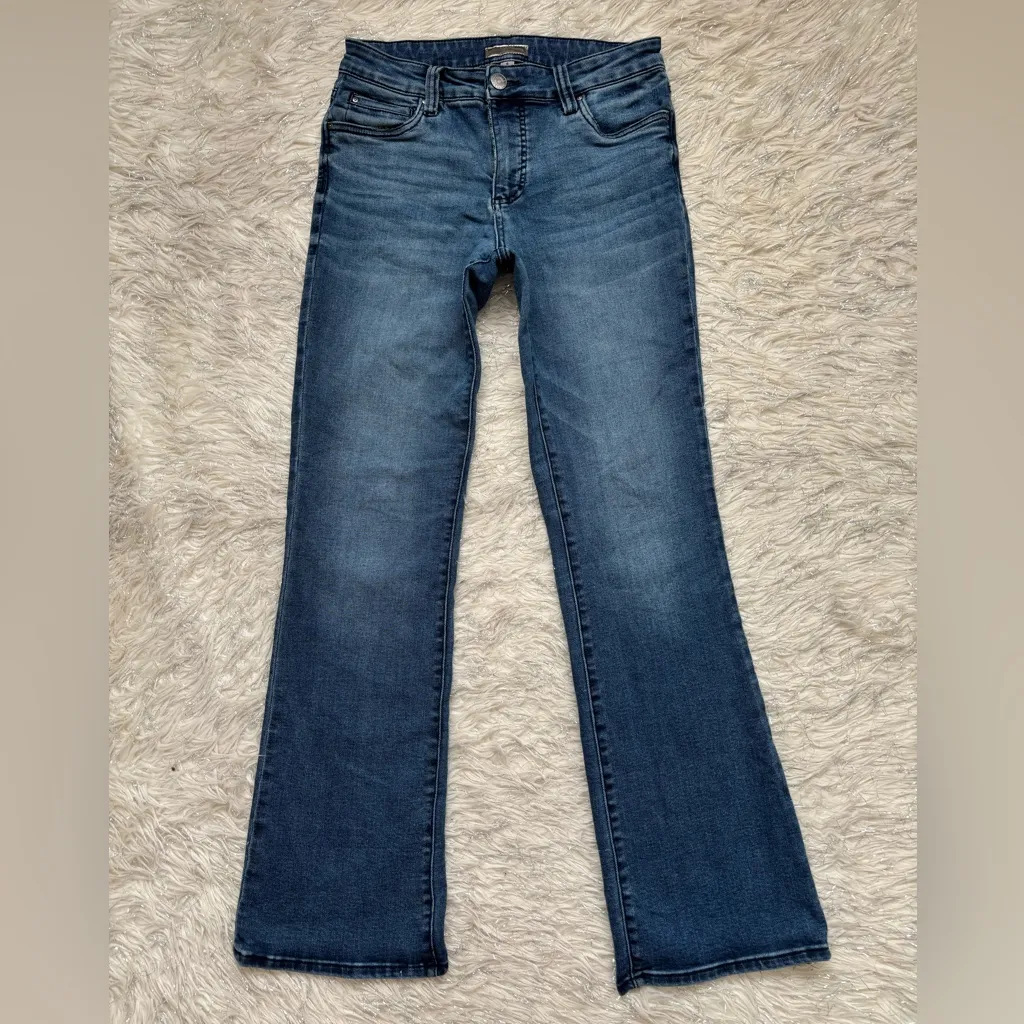 Kut from the Kloth Blue Women’s Natalie Bootcut High Rise Jeans Size 6 - Image 2