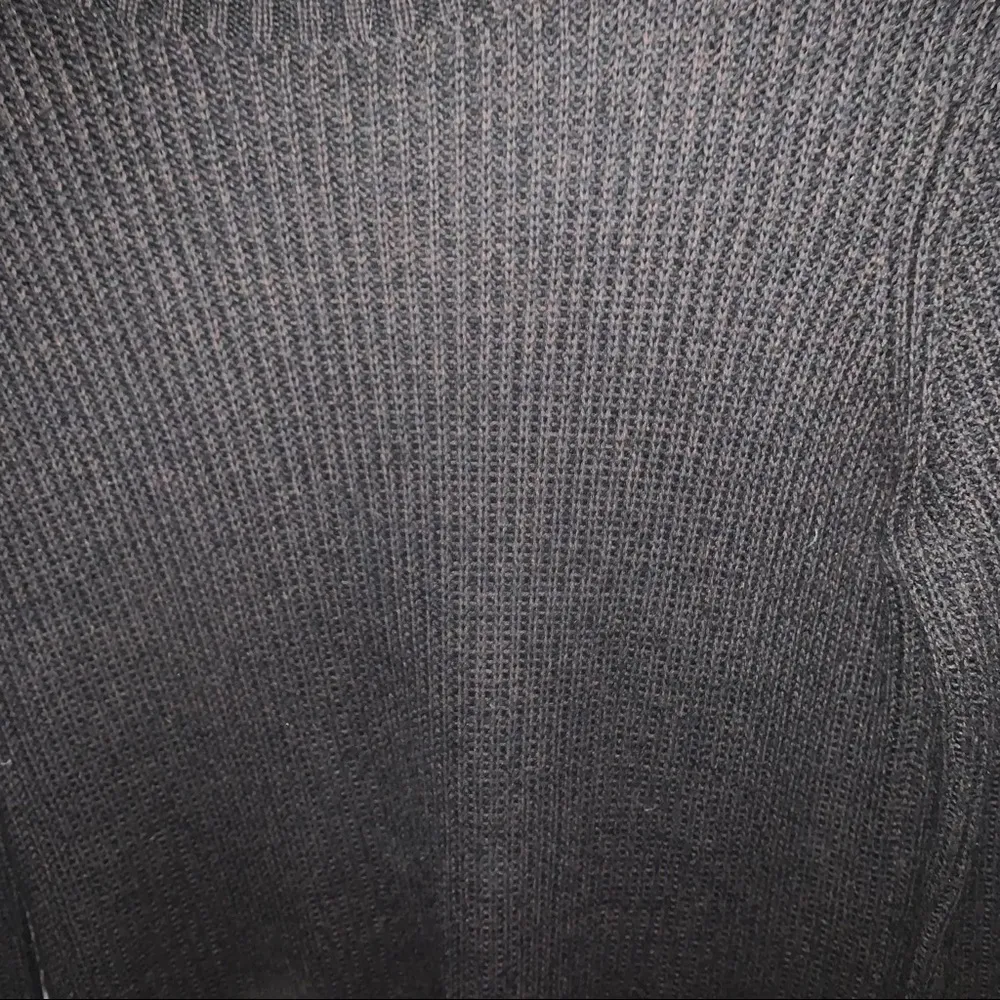 Cabi black turtleneck ribbed sweater dress - Image 5