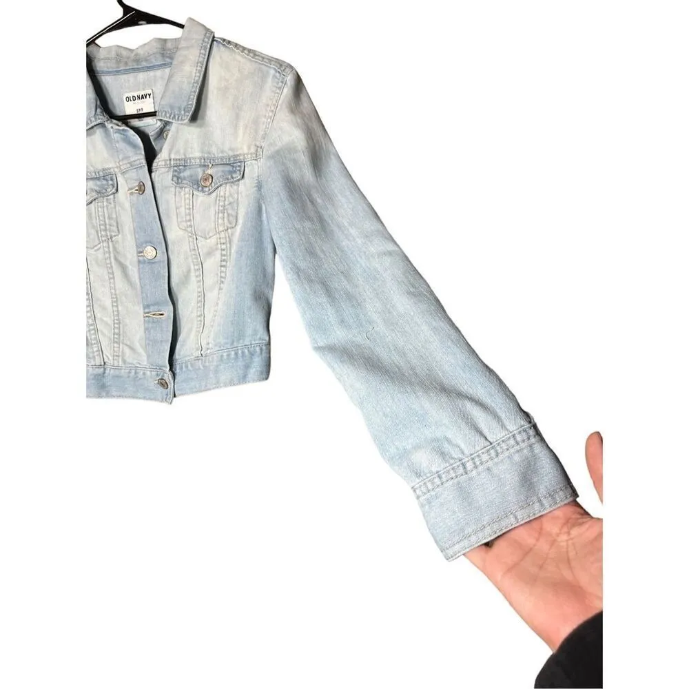 Old Navy Jean Jacket Size Small - Image 3