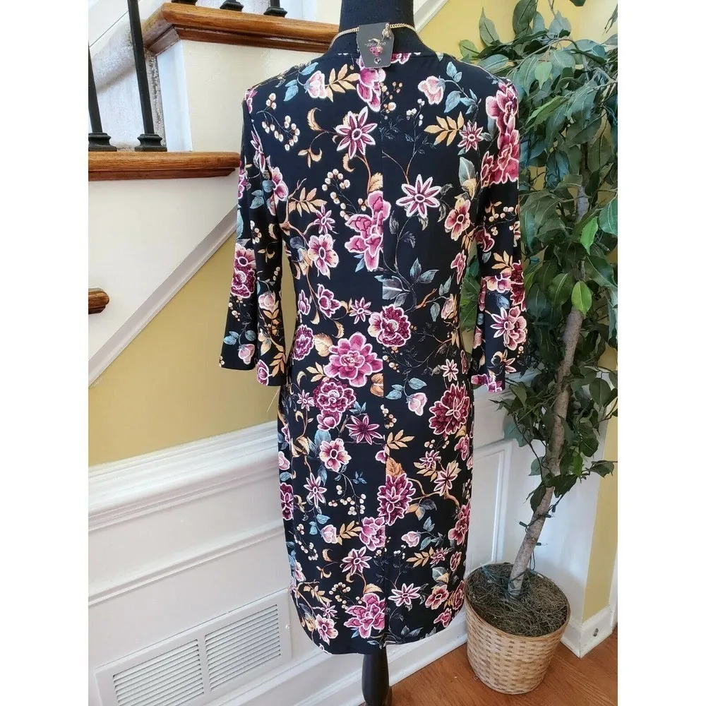 JM STUDIO Women's Dress size S, black, beige, red Black - Image 9