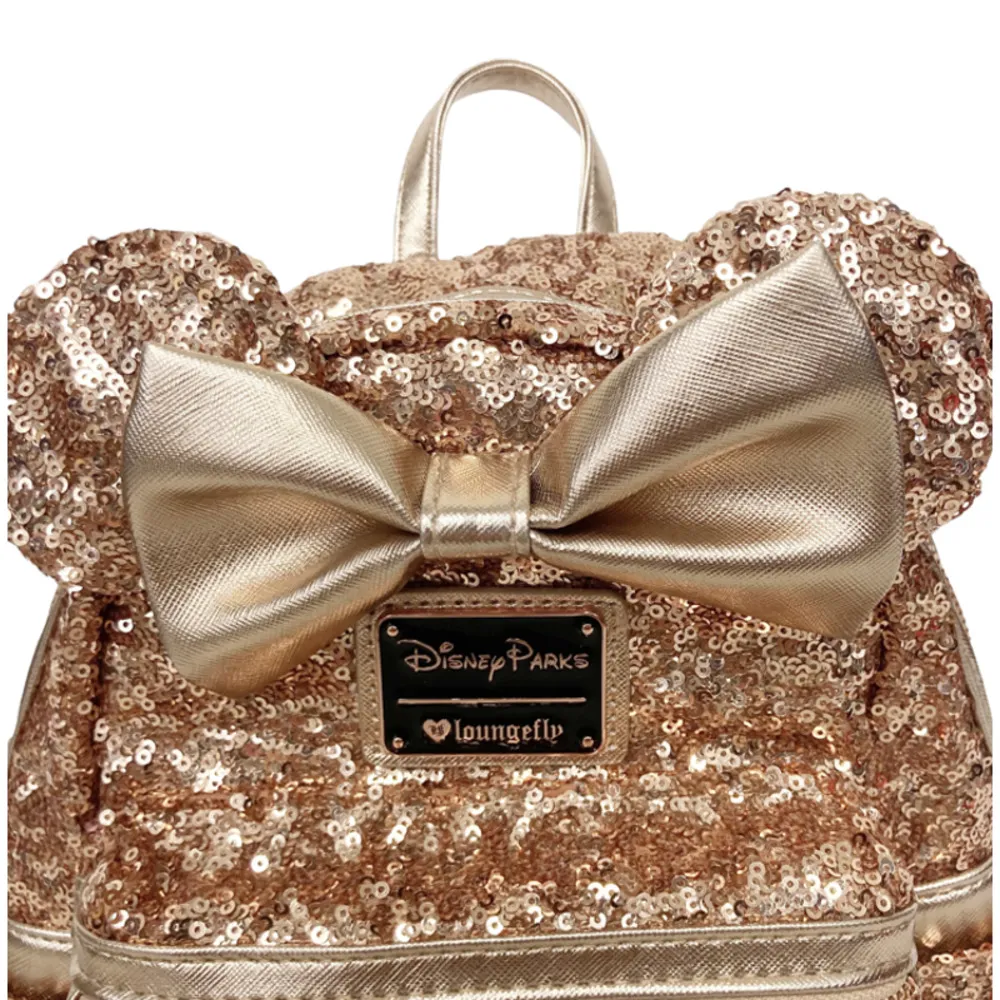 Lounge Fly Disney  Pink Sequin Backpack - Image 2