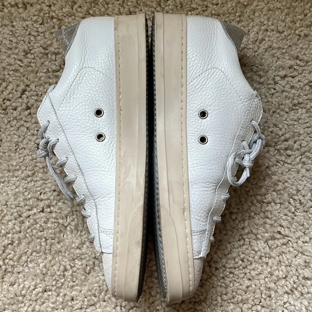 P448  made in Italy Jack Dakar perforated low top sneaker - Image 10