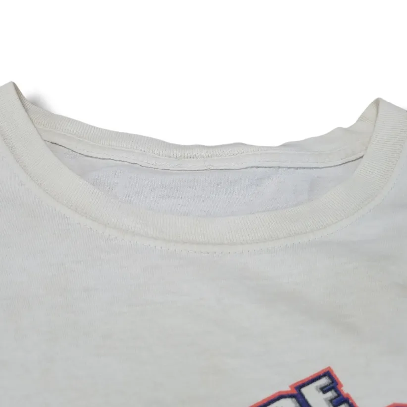 Marvel Thor Shirt Size Medium MLB New York Mets Graphic Tee Grungy Grunge Stains Cut Tag Unisex  - Image 7