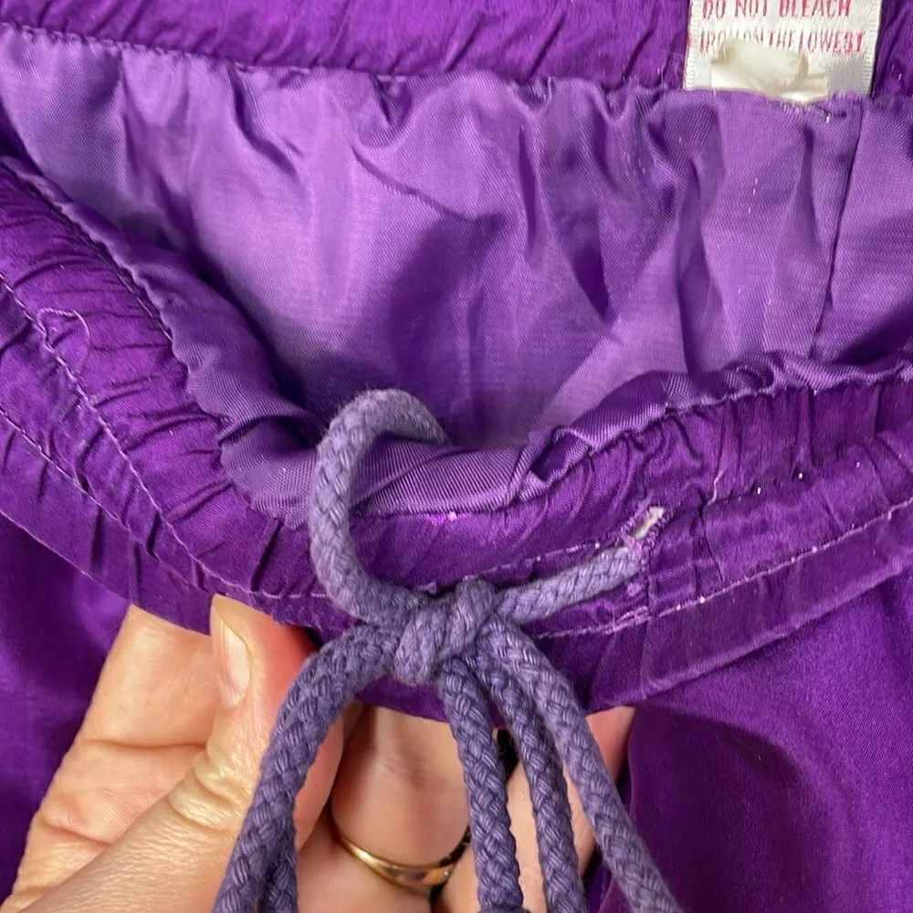 Vintage Silk Joggers Purple Vintage Size 2X Purple - Image 4