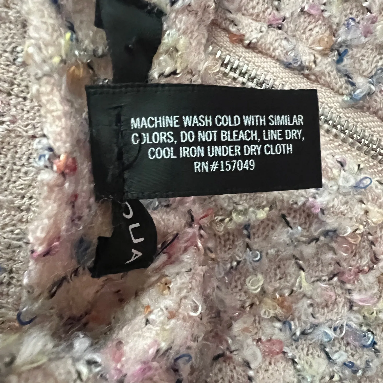 Aqua Popcorn Knit Pink Cropped Top and Skorts Set Size XS - Image 14