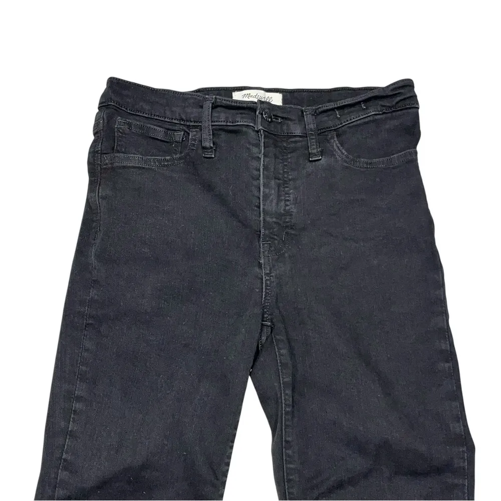 Madewell Bennett Black Denim Roadtripper Jeans Pants size 28 - Image 5