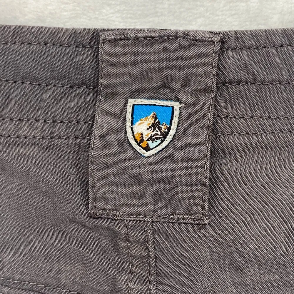 Kuhl Legendary Pants 0 Short Gray Outdoor Hiking Technical Adventure Travel flaw - Image 13