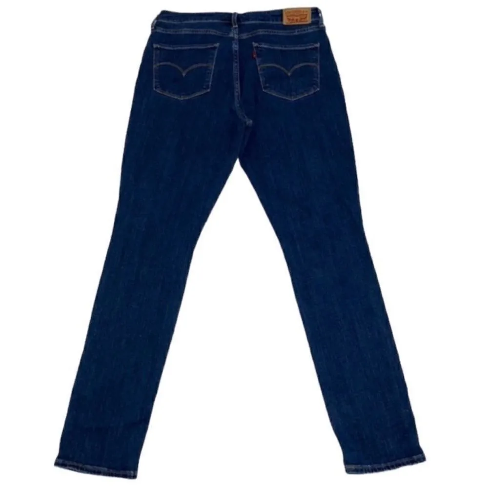 Levi's Blue Highrise Skinny Jeans(Size 32) - Image 2
