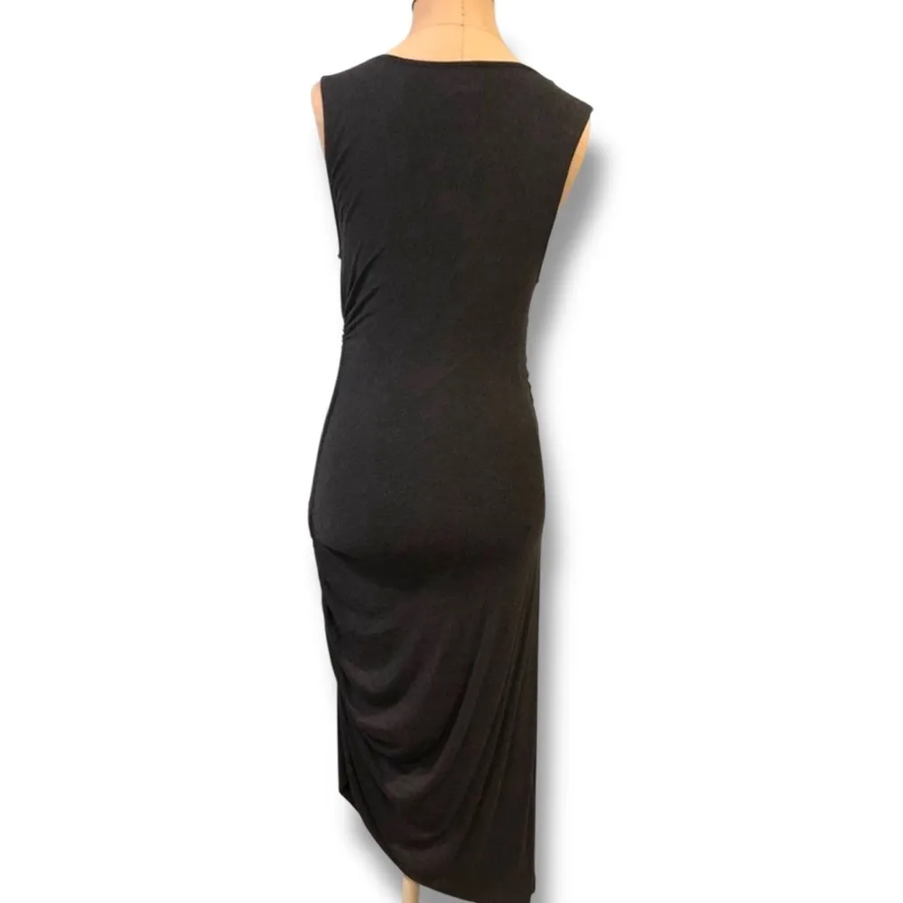 ANTHROPOLOGIE by MOULINETTE SOEURS Arden Knit Dress in Gray Sz Small A-16 - Image 3