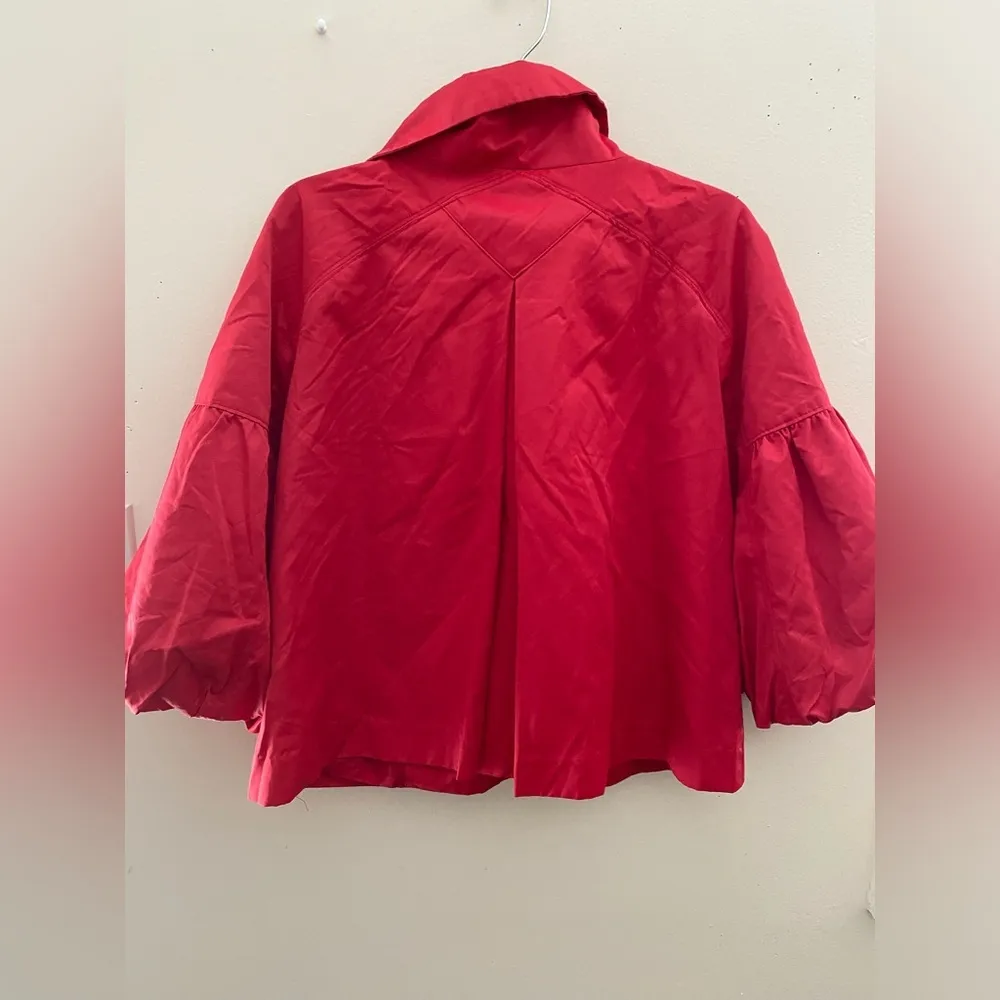 Classy bumper Jacket Flared Jacket with full front zipper - Image 2