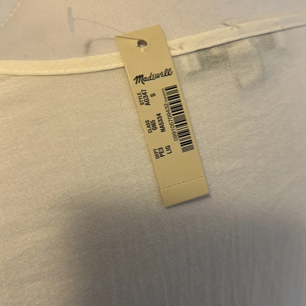 Madewell Laura Caftan Tiered Cover Up Dress in Lighthouse - Image 6