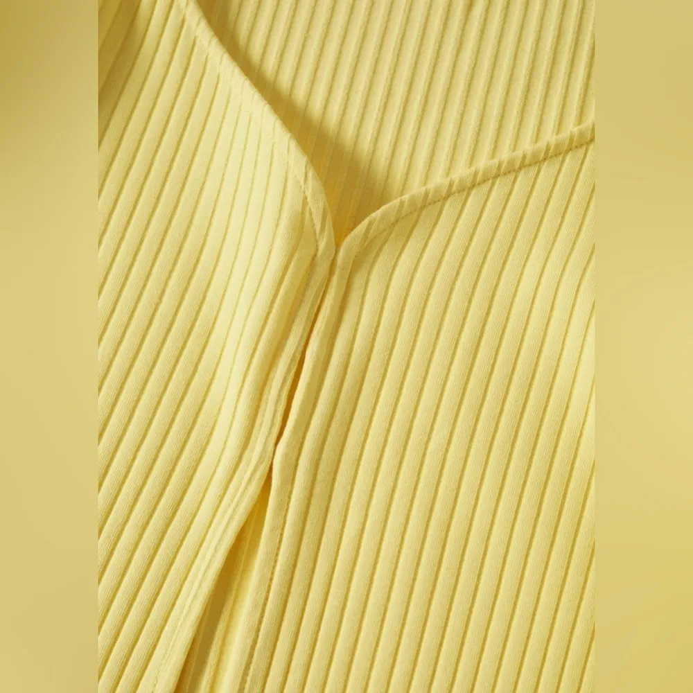 Mango Ribbed Knit Cardigan Size Medium New aw tags - Image 7