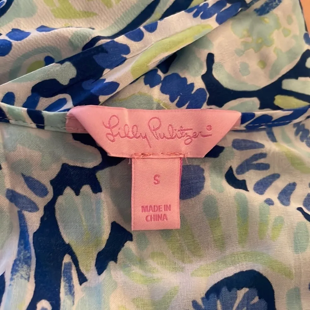 LILLY PULITZER BENICIA COLD SHOULDER TUNIC DRESS - Image 8