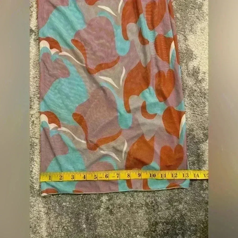 Women’s Purple&Teal See Through Pants Purple Size L - Image 8