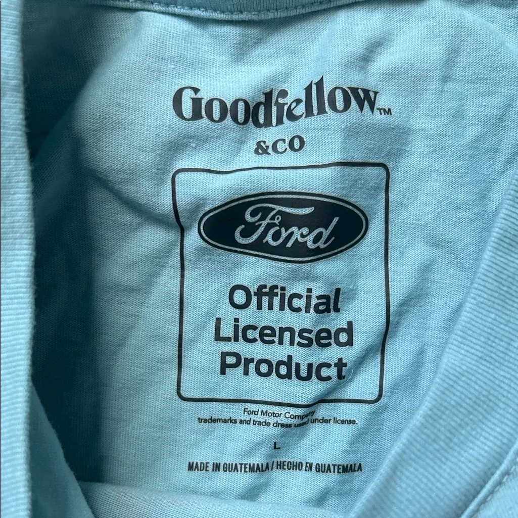 Ford Bronco 1966 Graphic Tee in Light Blue Size L - Image 3