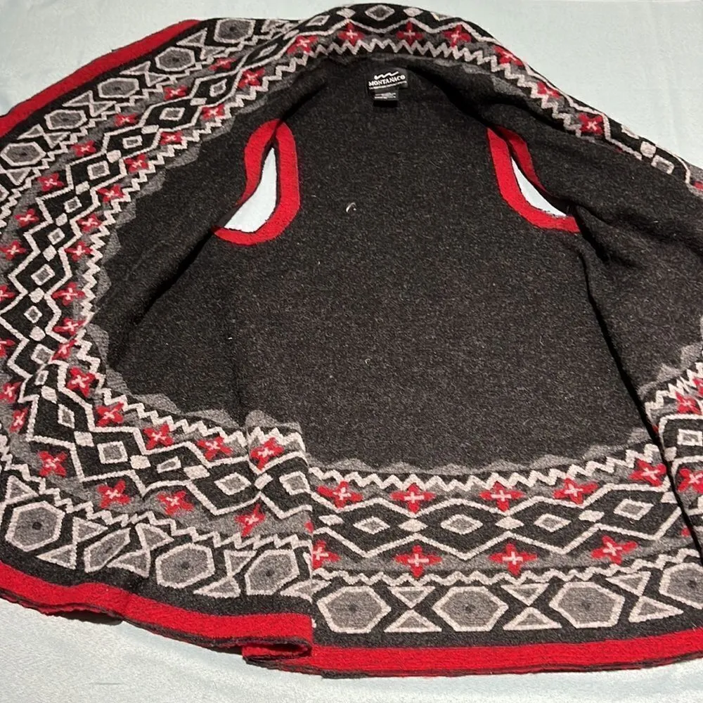 MONTANACO the Montana clothing company, wool blend sleeveless sweater C32 Gray Size undefined - Image 9