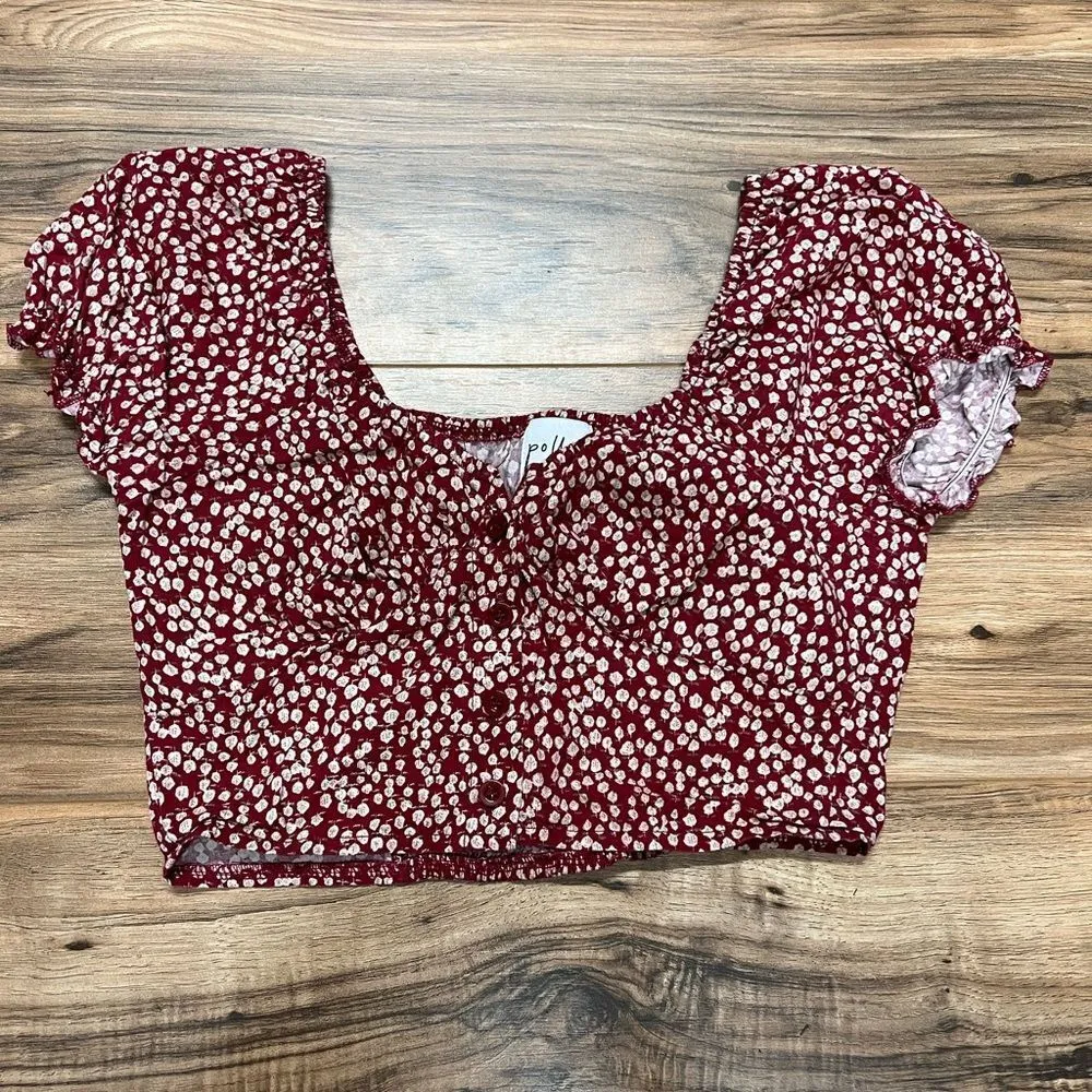 Princess Polly Puff Sleeve Crop Top 2 - Image 8