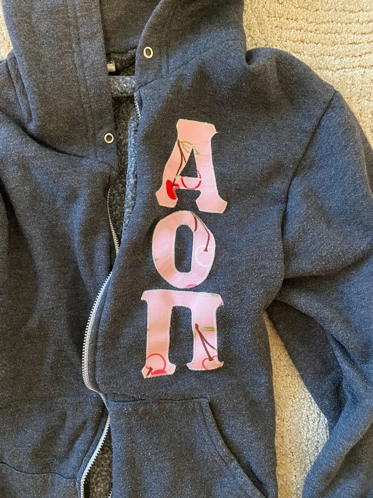 Alpha Omicron Pi AOII Jacket - Image 2