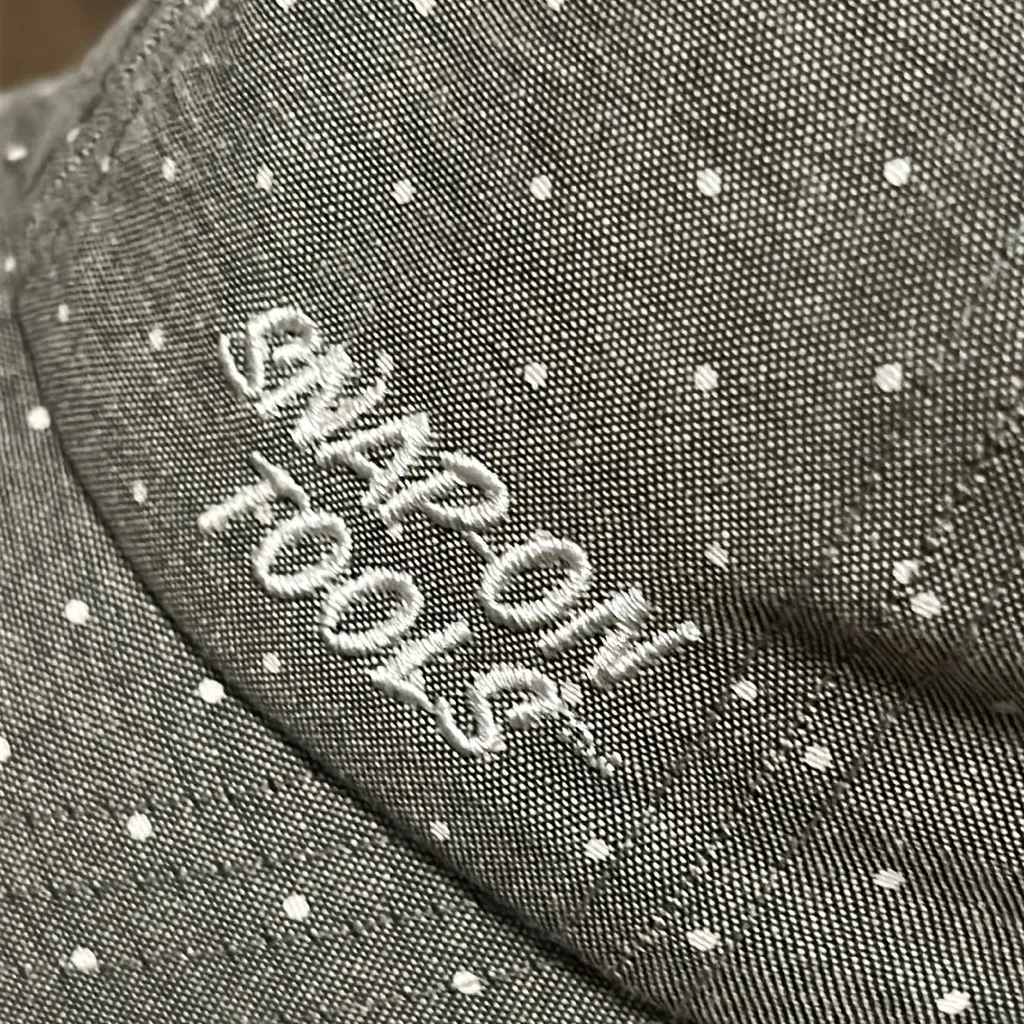 Women’s SNAP‎ ON TOOLS Cap Hat A20
lid535 Gray Polka Dots - Image 2