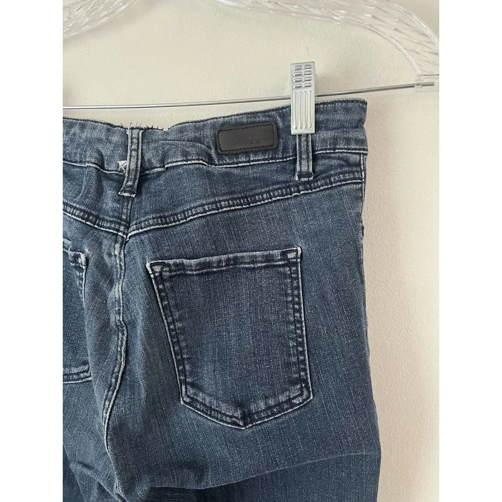 SET Designer Mid Rise Stretch Denim Skinny Jeans Women’s Size 6 Blue - Image 4
