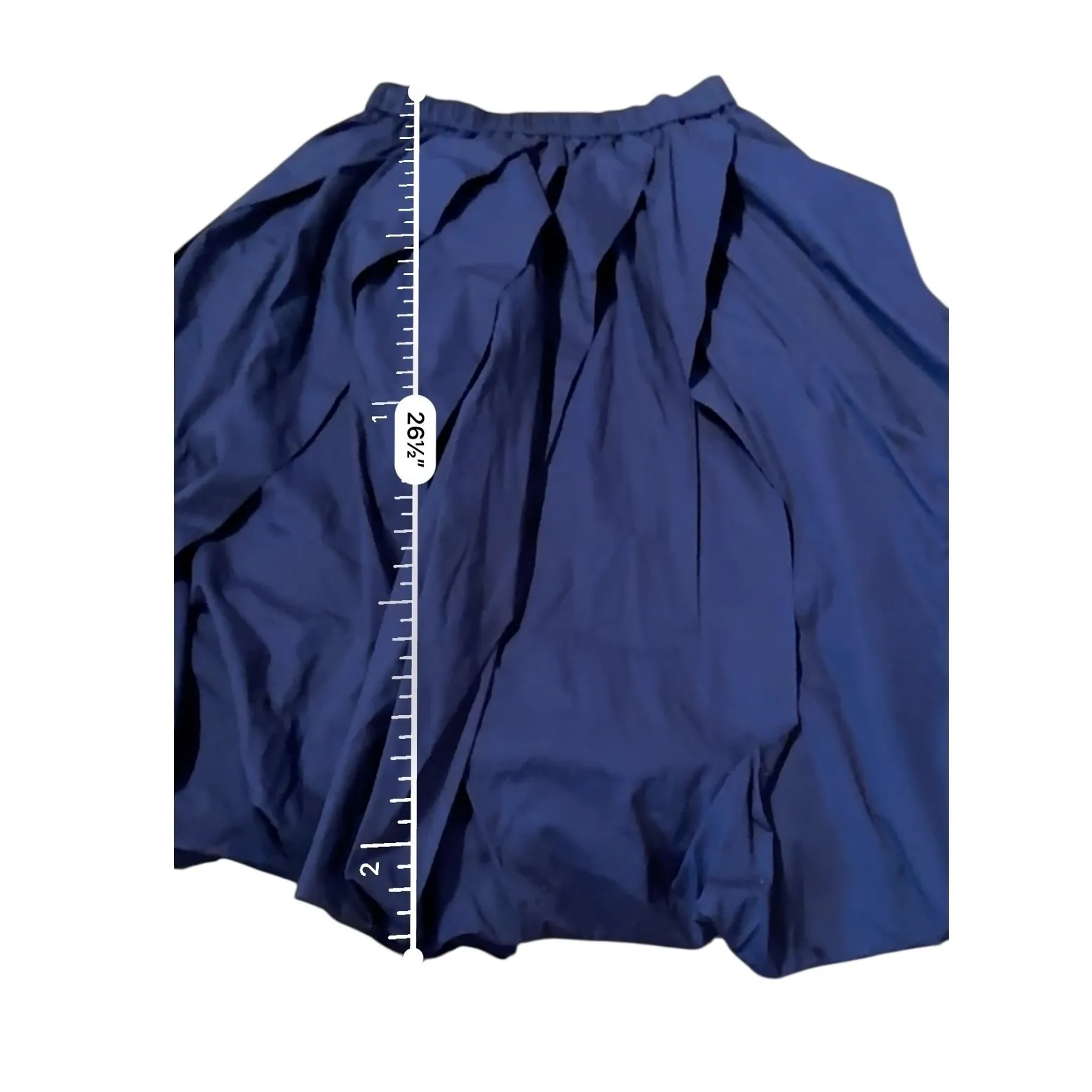 Uniqlo x Marni NWT Navy Balloon Skirt Size XS Avant Garde Volume Casual Blue - Image 9