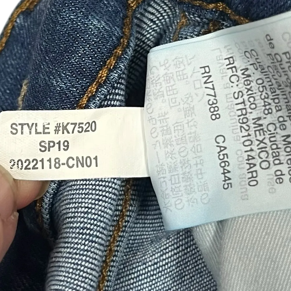 Madewell Womens Size 28 10" High Rise Skinny Crop Button Fly Medium Wash Jeans - Image 13