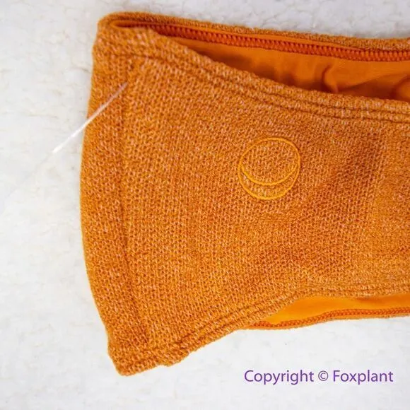 New! Set! In Your Arms Free People Oceanic Bikini Top and bottom orange, size S Orange - Image 11