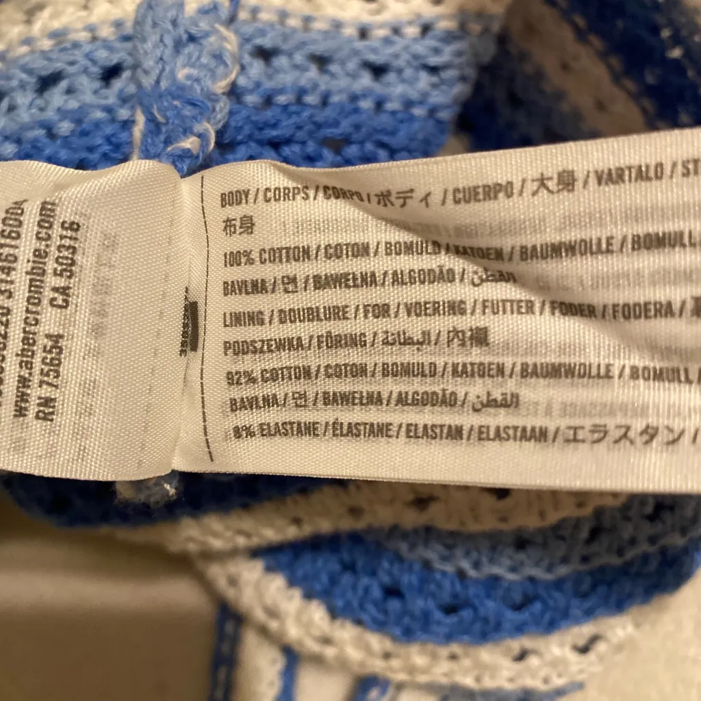 Hollister Crochet Halter Top - Image 7