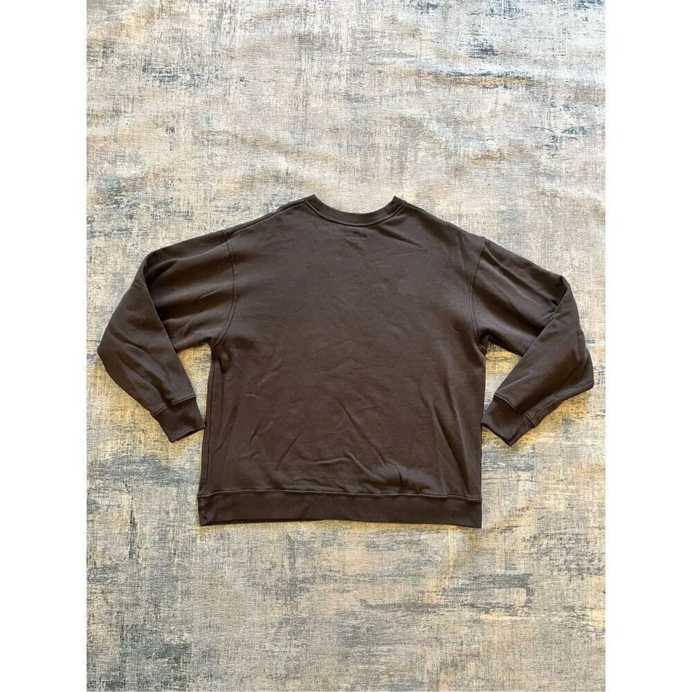 Hollister Gray West Coast Cruiser California Graphic Sweatshirt Size Small - Image 3